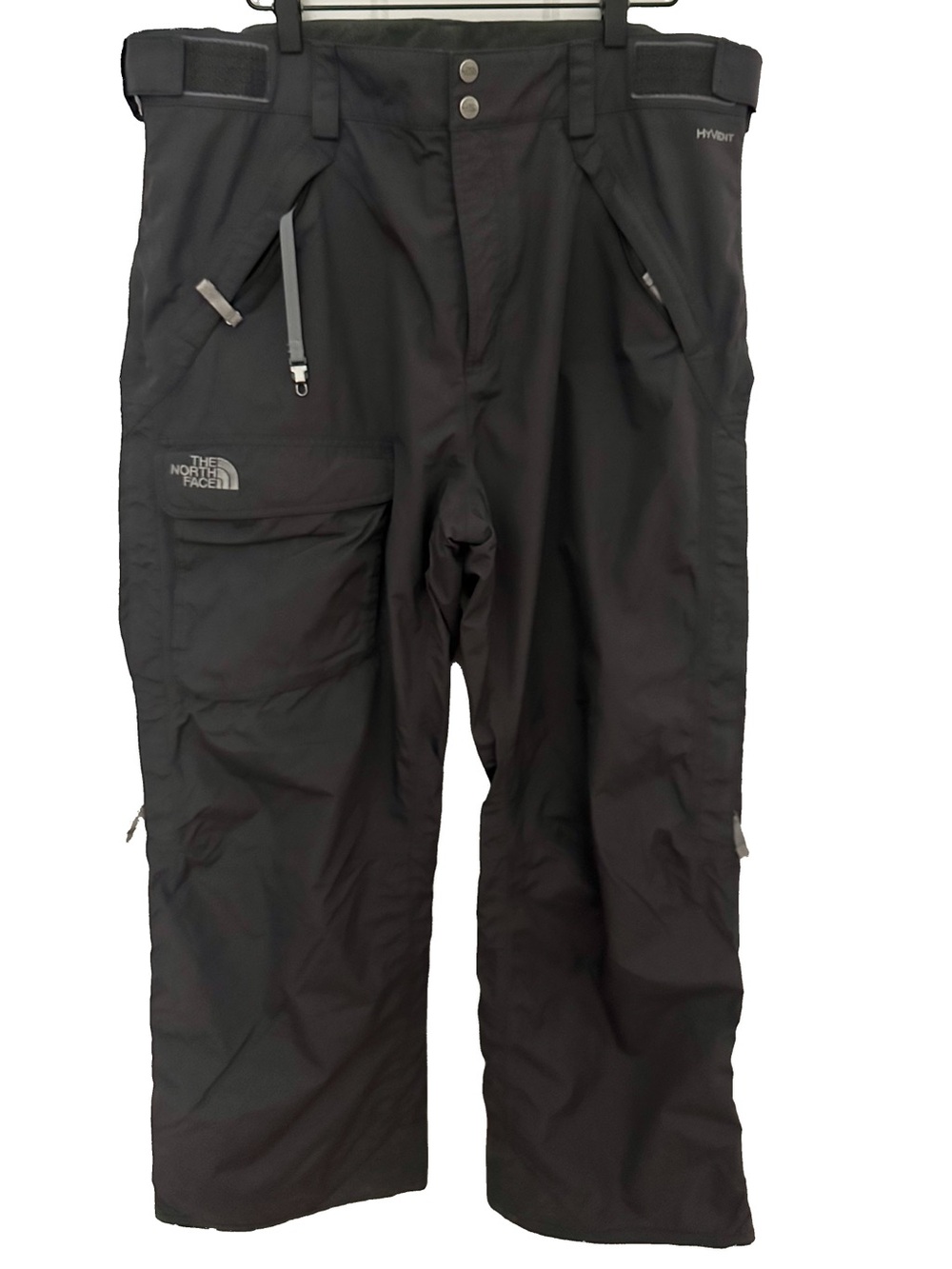 The North Face Men's Dark Gray Cargo Ski/Snowboard Pants
